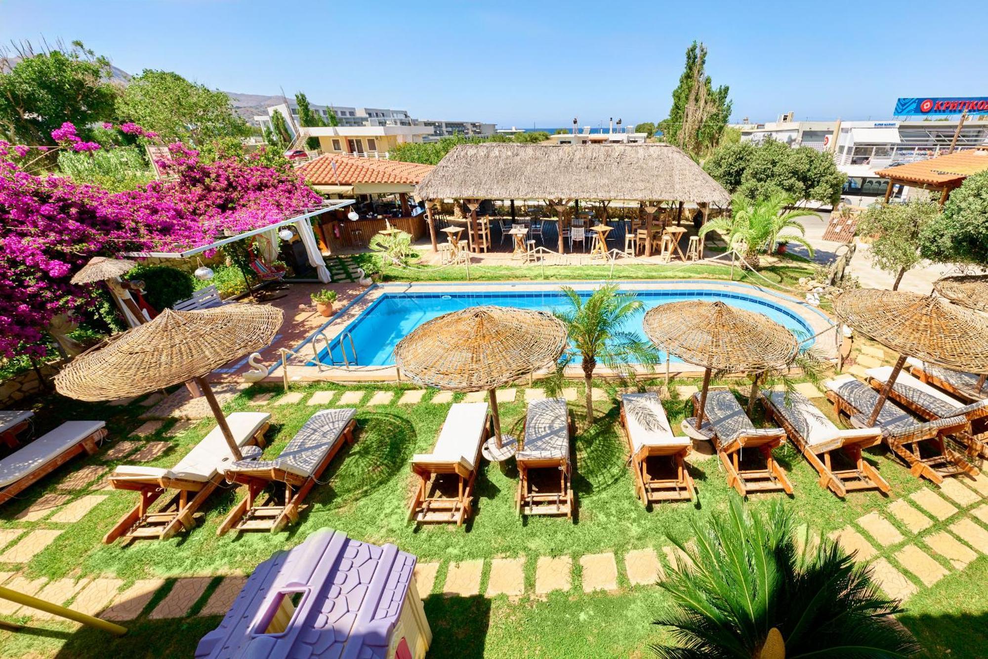 Villa Gereoudis Seaview Apartments-Pool & Bar Kolymbari Dış mekan fotoğraf