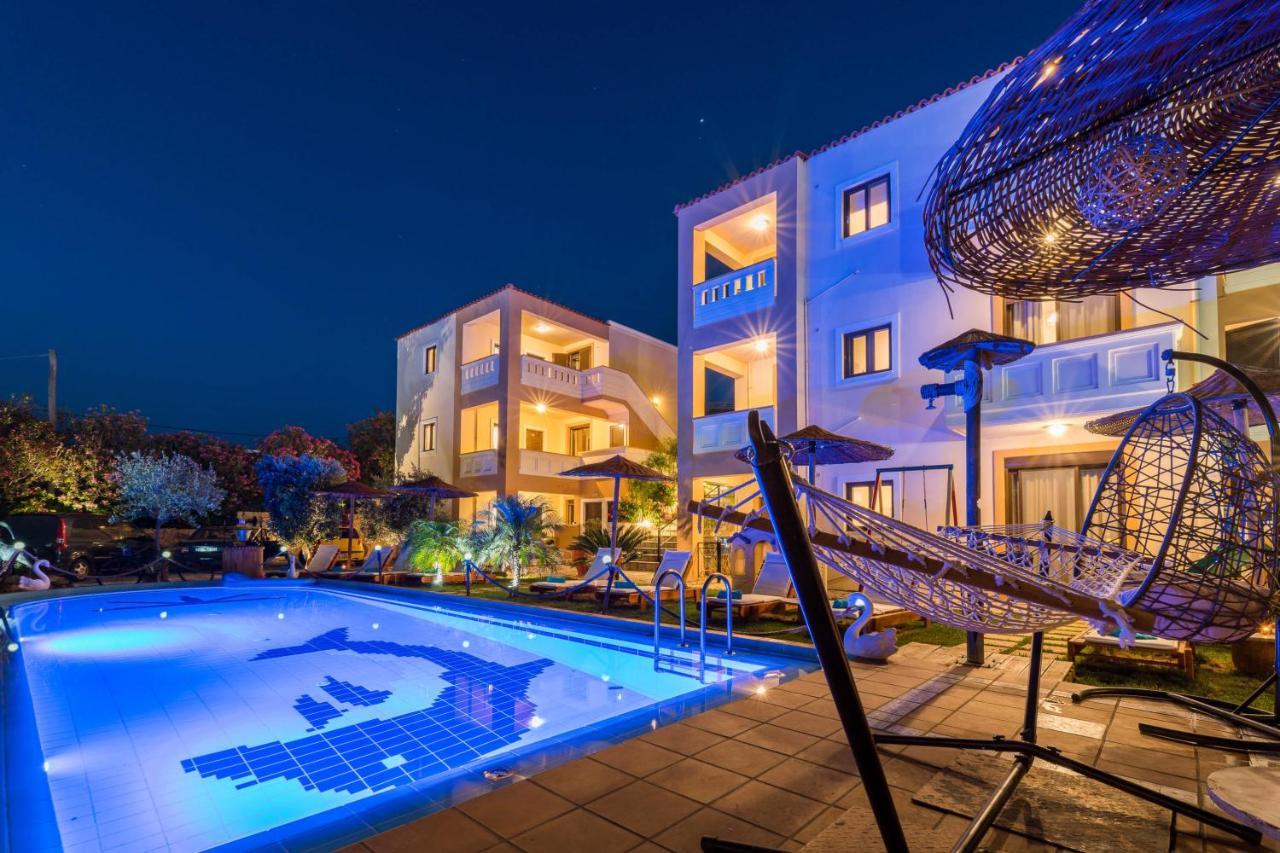 Villa Gereoudis Seaview Apartments-Pool & Bar Kolymbari Dış mekan fotoğraf
